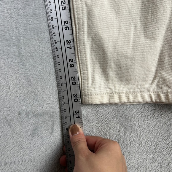 Levis Low Pro Straight Jeans‎ 25 Casual Minimalist 90s Canvas Denim Y2K Coastal - Picture 7 of 10